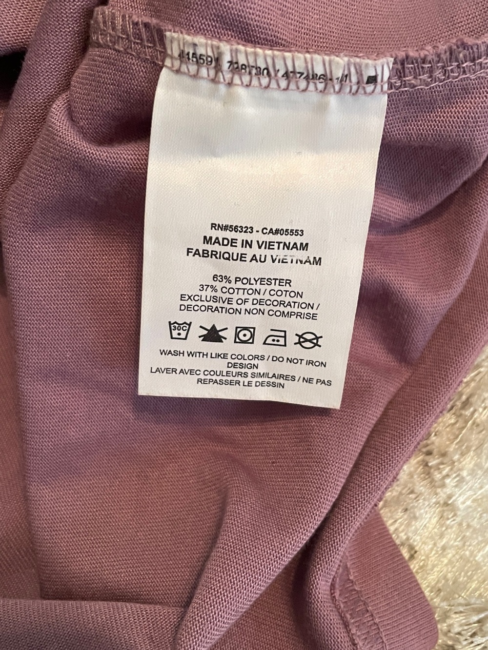 Nike ACG Lungs Mauve/Purple Logo Tee - Picture 5 of 7